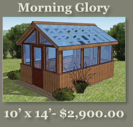 Morning Glory 10’ x 14’- $2,900.00