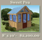 Sweet Pea  8’ x 10’-   $2,100.00