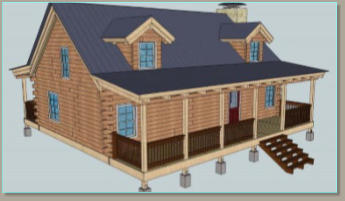 Homestead cabin Kit