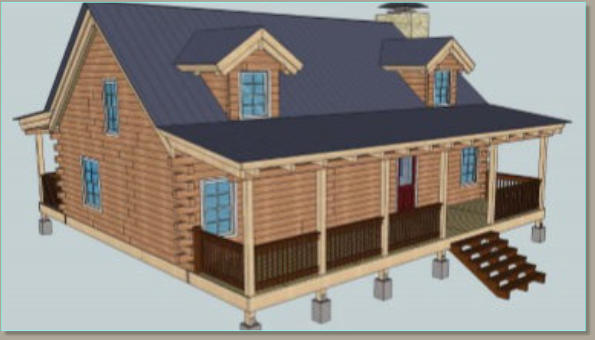 Homestead cabin Kit