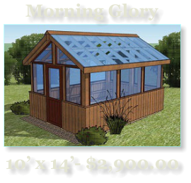 Morning Glory 10’ x 14’- $2,900.00